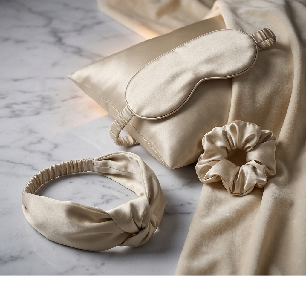 Double-Sided Silk Sleep Set