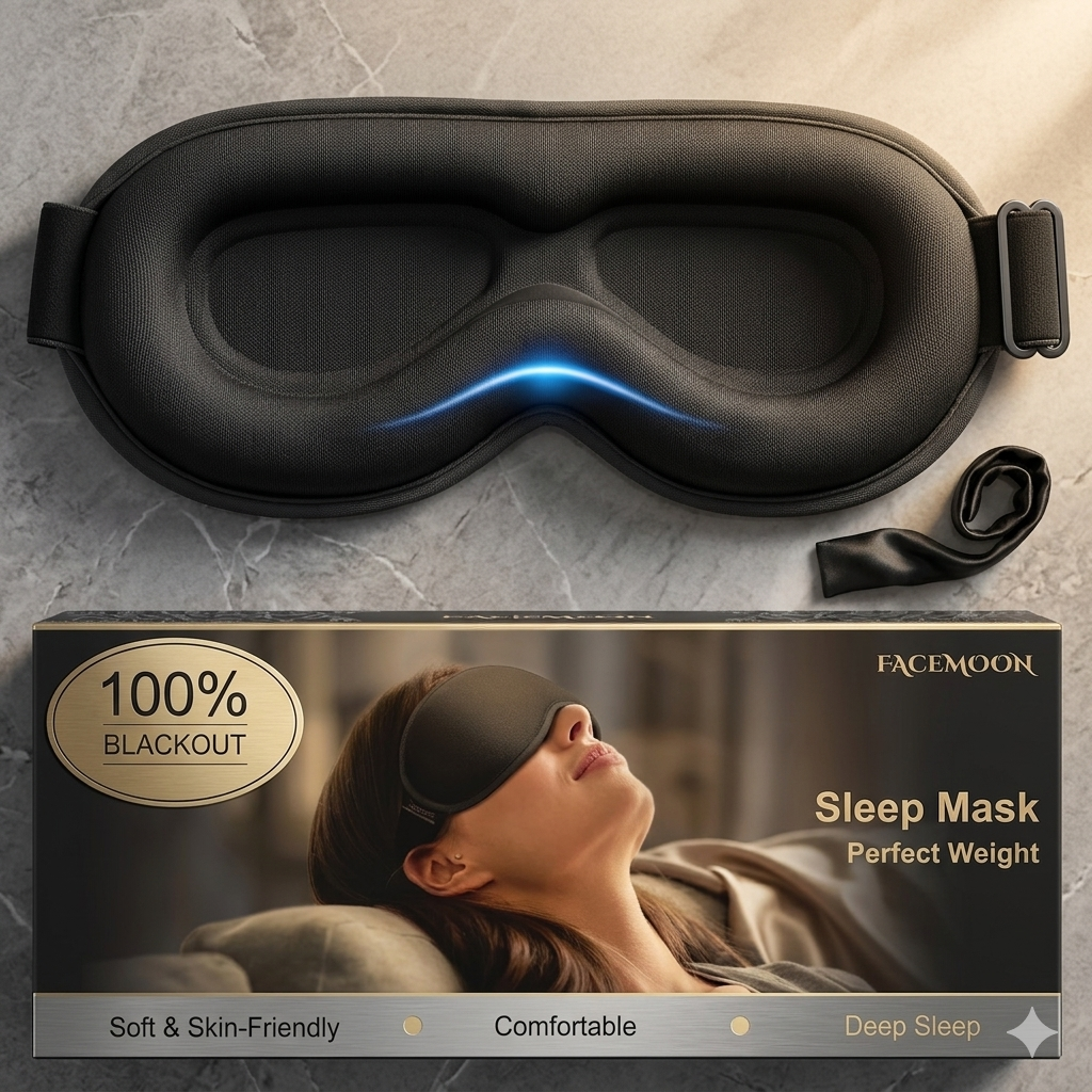 Weighted Eye Mask